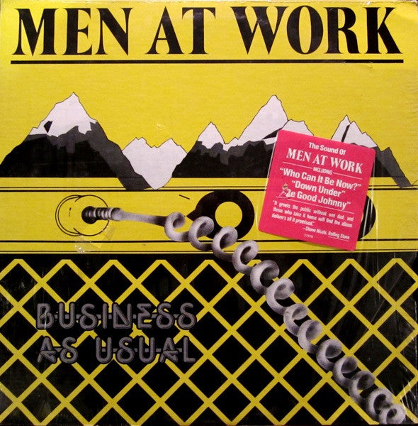 Men At Work - Business As Usual (LP, Album, Ter)