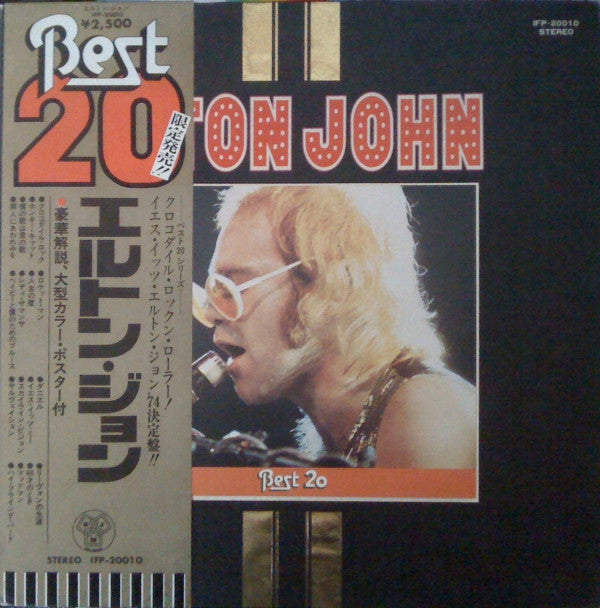 Elton John - Best 20 (LP, Comp, Gat)
