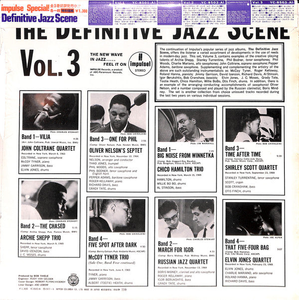 Various - The Definitive Jazz Scene Volume 3 (LP, Album, RE)