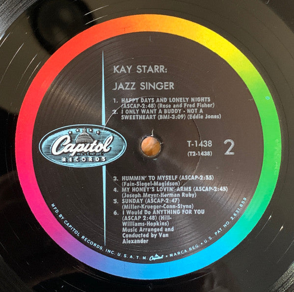 Kay Starr - Kay Starr: Jazz Singer (LP, Mono)