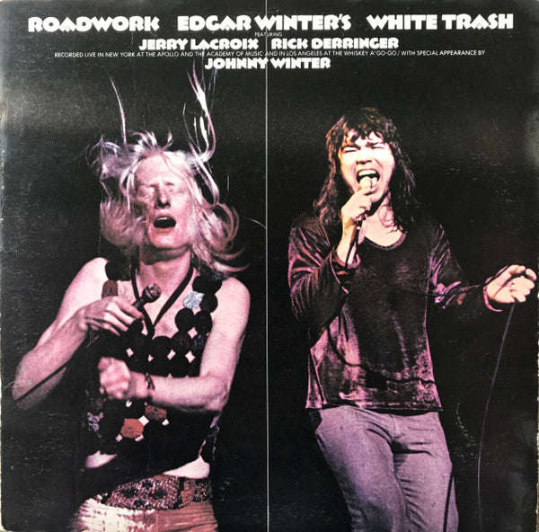 Edgar Winter's White Trash - Roadwork (2xLP, Album)