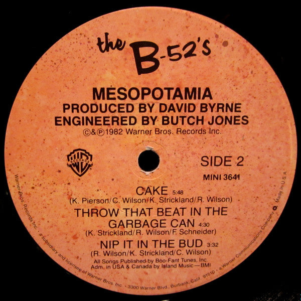 The B-52's - Mesopotamia (LP, MiniAlbum, Los)