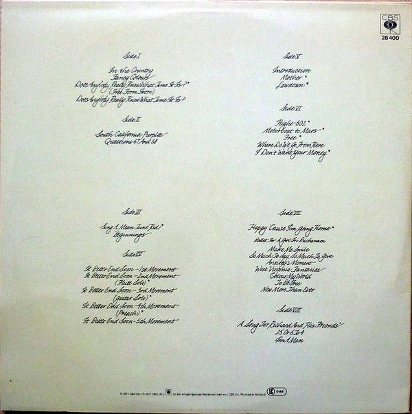 Chicago (2) - At Carnegie Hall (4xLP, Album, RE)