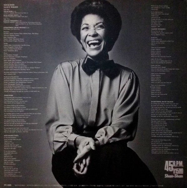 Nancy Wilson - Your Eyes (12"", Maxi)