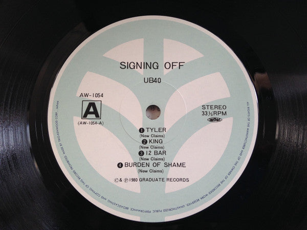 UB40 - Signing Off (LP, Album)