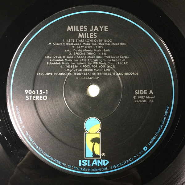 Miles Jaye - Miles (LP, Album)