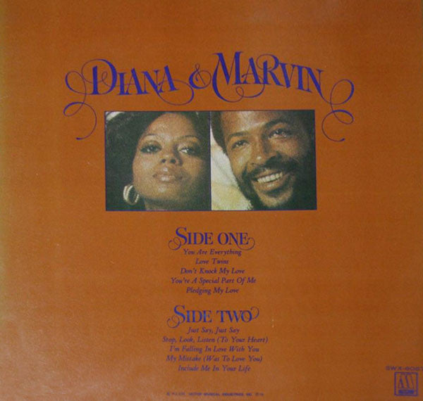 Diana* & Marvin* - Diana & Marvin (LP, Album, Gim)