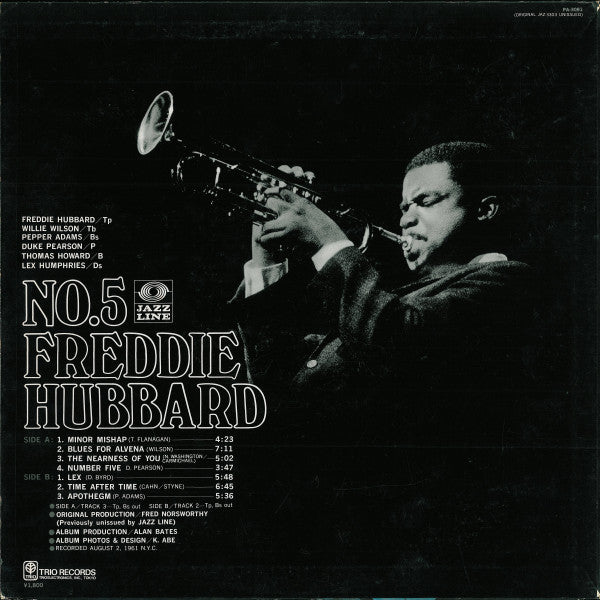 Freddie Hubbard - No.5 (LP, Album, RE)