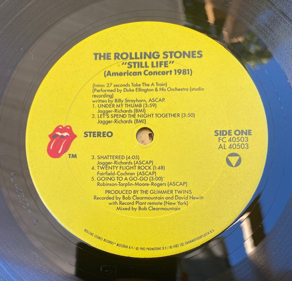 The Rolling Stones - Still Life (American Concert 1981)(LP, Album, RE)