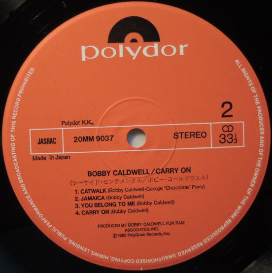 Bobby Caldwell - Carry On (LP, Album)