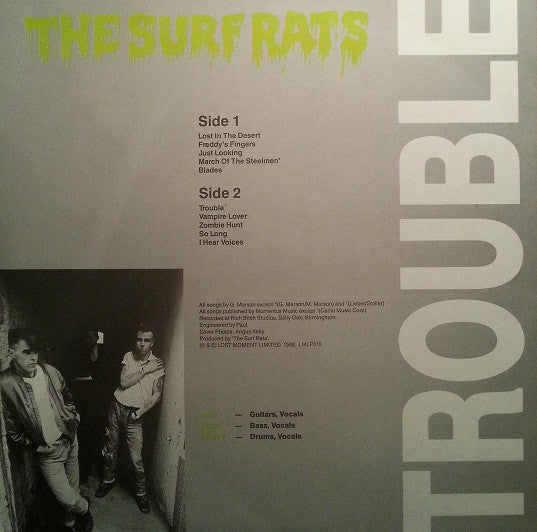 The Surf Rats - Trouble (LP, Album)