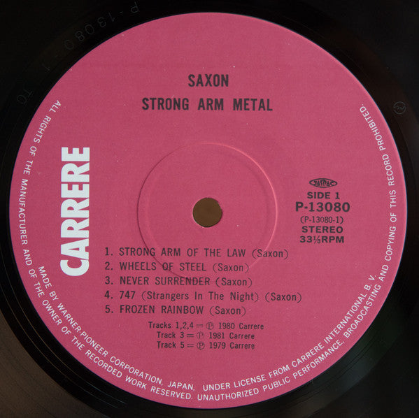 Saxon - Strong Arm Metal (LP, Comp)