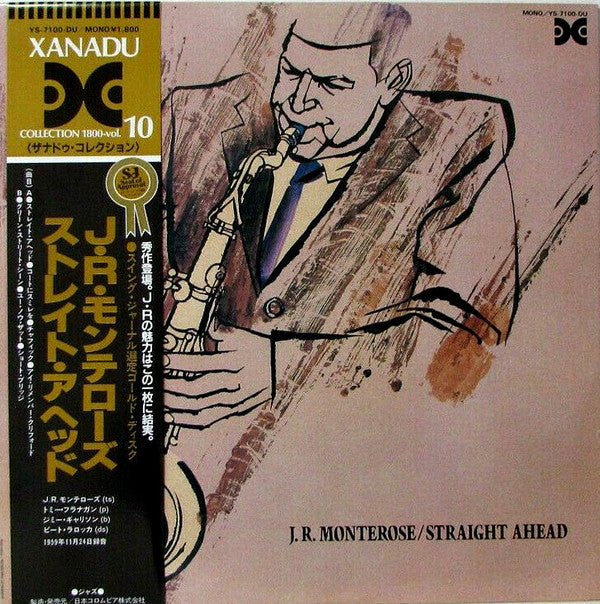 J.R. Monterose - Straight Ahead (LP, Album, Mono, RE, RM)