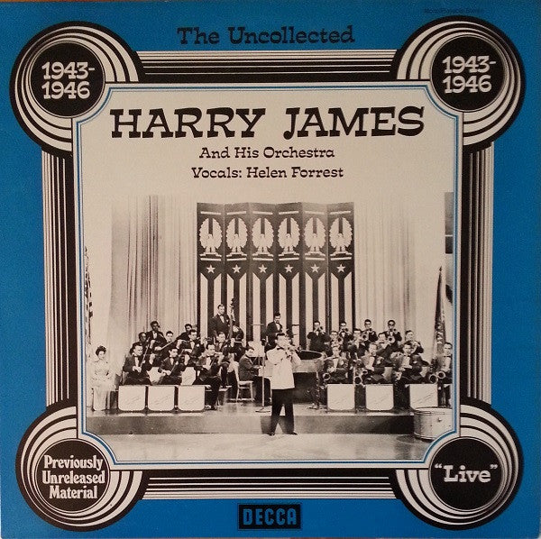 Harry James And His Orchestra - The Uncollected 1943-1946 (LP, Comp)