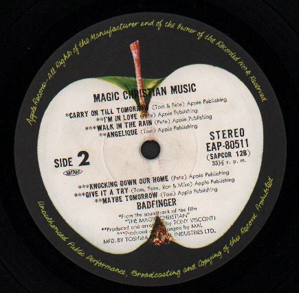 Badfinger - Magic Christian Music (LP, Album, RE)