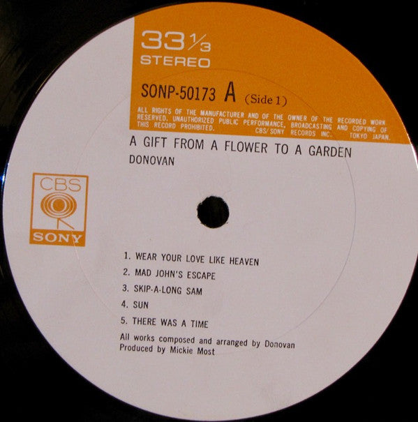Donovan - A Gift From A Flower To A Garden (2xLP, Album)