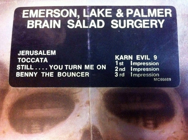 Emerson, Lake & Palmer - Brain Salad Surgery (LP, Album, RE, Mon)