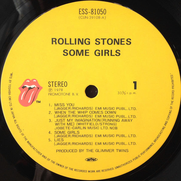 The Rolling Stones - Some Girls (LP, Album)