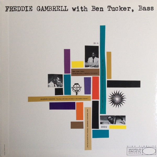 Freddie Gambrell - Freddie Gambrell With Ben Tucker, Bass(LP, Album...