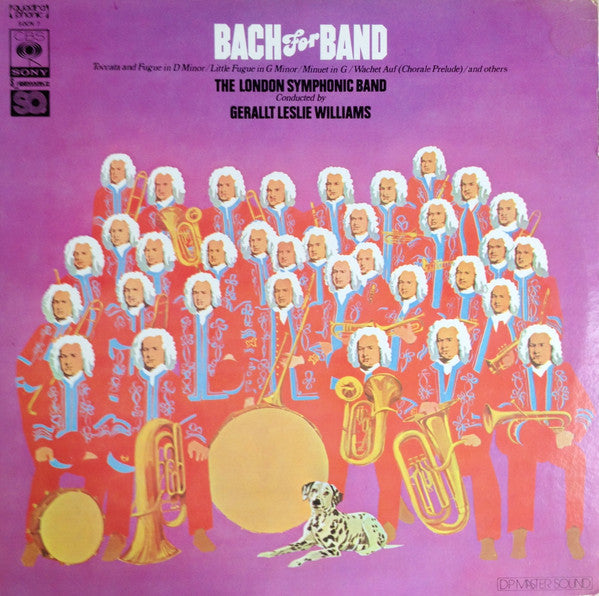 London Symphonic Band - Bach For Band(LP, Album, Quad)