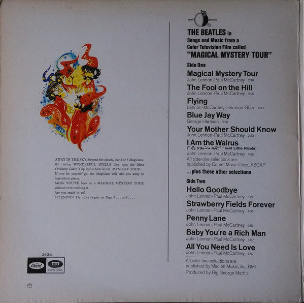 The Beatles - Magical Mystery Tour (LP, Album, RE, Win)