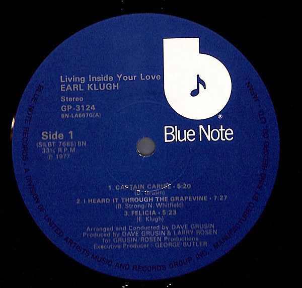 Earl Klugh - Living Inside Your Love (LP, Album)