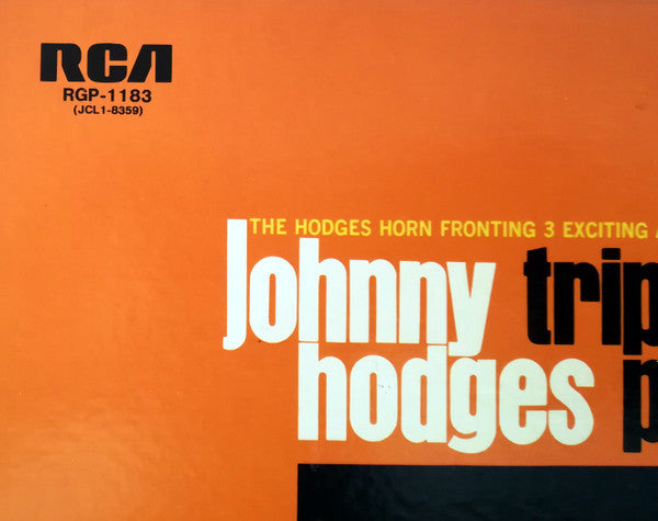 Johnny Hodges - Triple Play (LP)