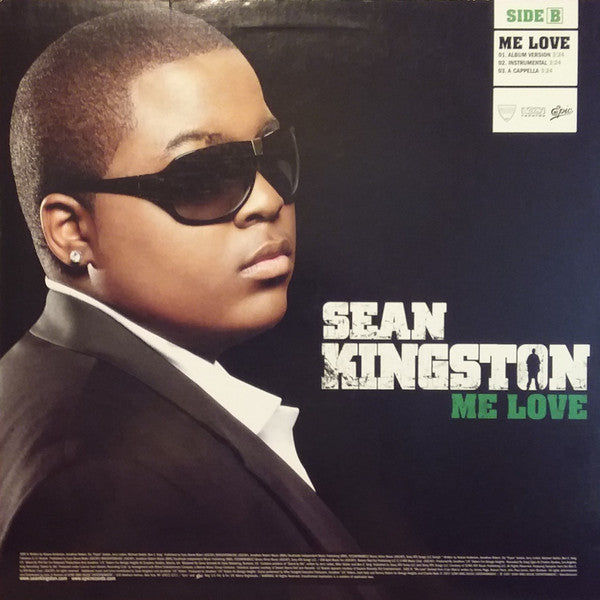 Sean Kingston - Beautiful Girls / Me Love (12"")