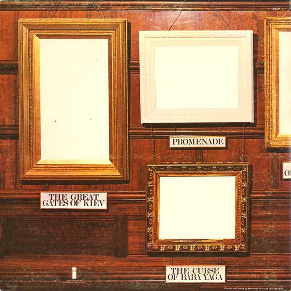 Emerson, Lake & Palmer - Pictures At An Exhibition (LP, Album, Gat)