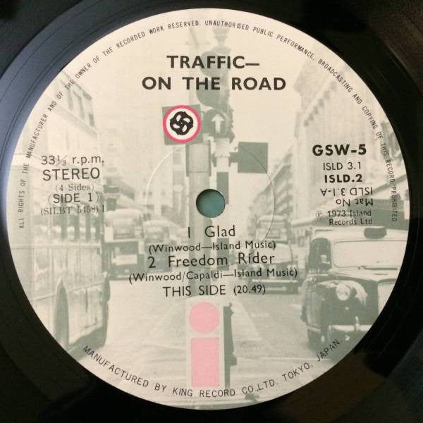 Traffic - On The Road (2xLP, Album, Gat)