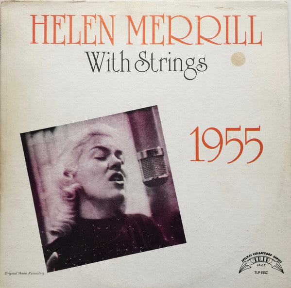 Helen Merrill - Helen Merrill With Strings (LP, Album, Mono, RE)