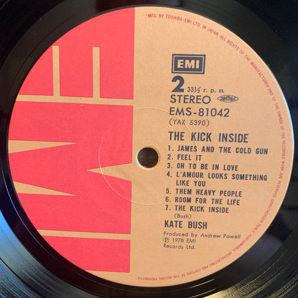 Kate Bush - The Kick Inside = 天使と小悪魔 (LP, Album)