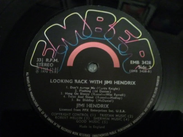 Jimi Hendrix - Looking Back With Jimi Hendrix (LP, Comp)