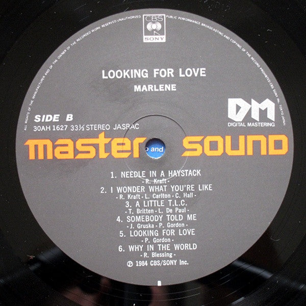 Marlene (16) - Looking For Love (LP, Album)