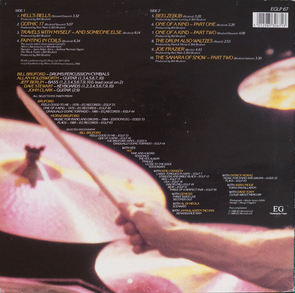 Bill Bruford - Master Strokes 1978-1985 (LP, Comp)