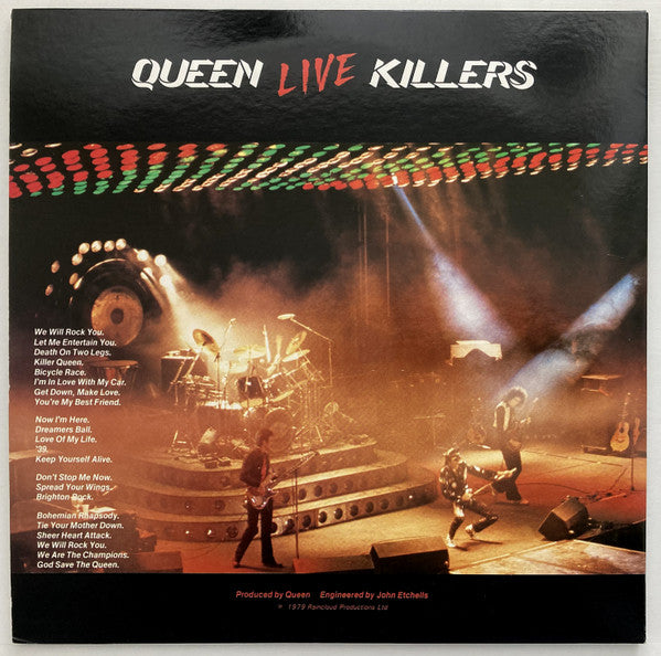 Queen - Live Killers (2xLP, Album, Gat)