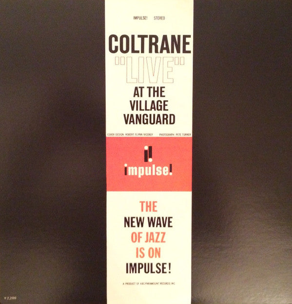 Coltrane* - ""Live"" At The Village Vanguard (LP, Album, RE, Gat)