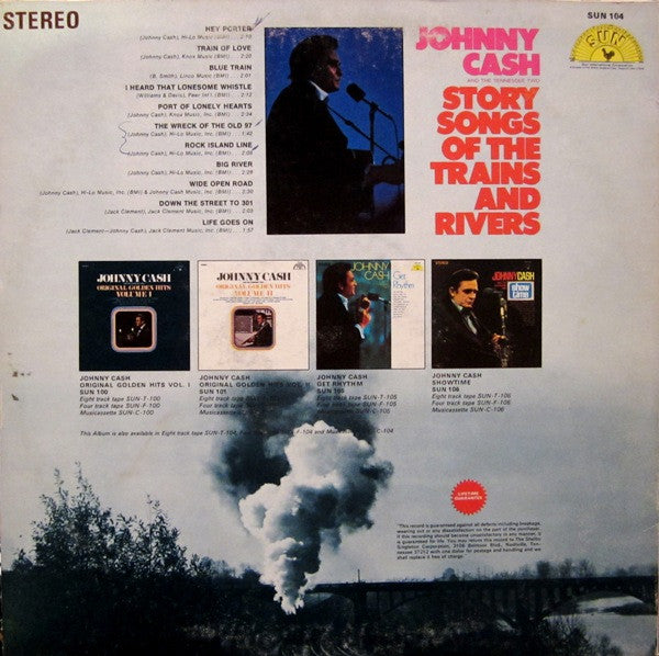 Johnny Cash & The Tennessee Two - Story Songs Of The Trains And Riv...