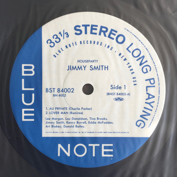 Jimmy Smith - House Party (LP, Album, Ltd, RE)