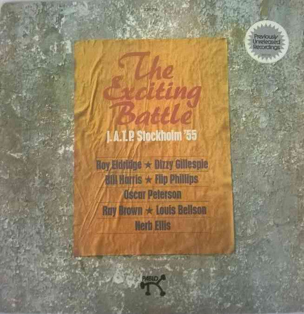 Various - The Exciting Battle J.A.T.P. Stockholm ’55 (LP, Album)
