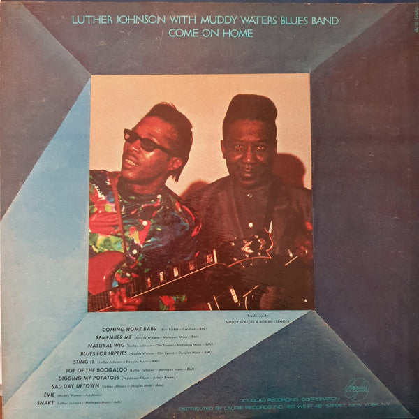 Luther Johnson With Muddy Waters Blues Band - Come On Home (LP)