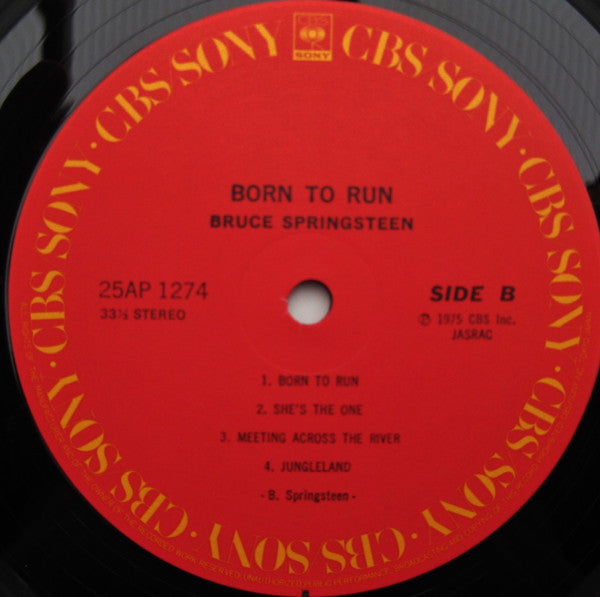 Bruce Springsteen - Born To Run (LP, Album, RE, Gat)