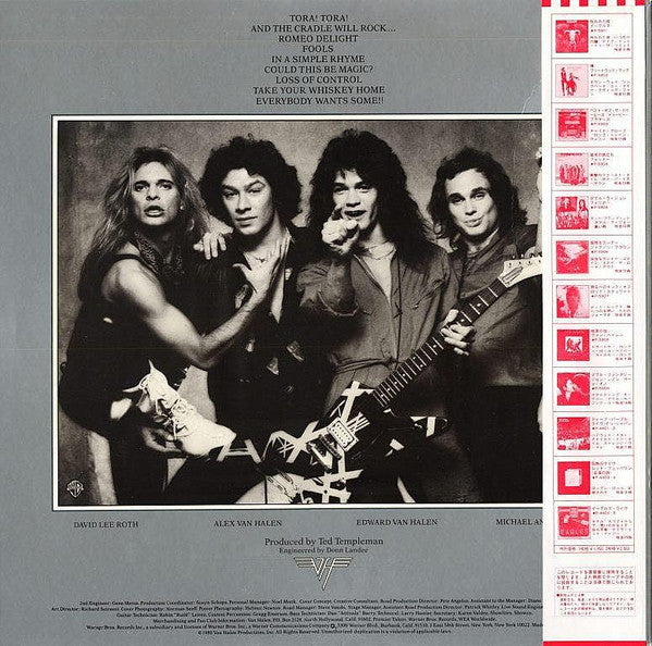 Van Halen - Women And Children First (LP, Album, RE)