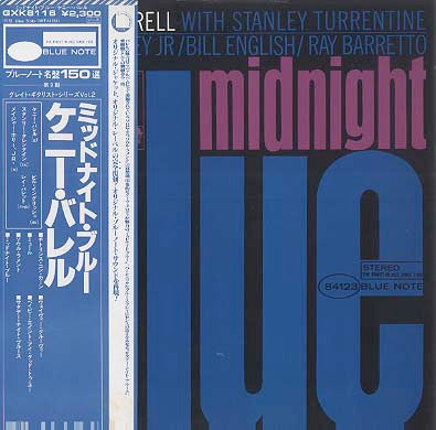 Kenny Burrell - Midnight Blue (LP, Album, RE)