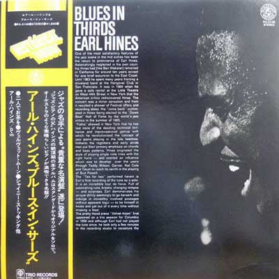 Earl Hines - Blues In Thirds (LP, Album, Mono, RE)