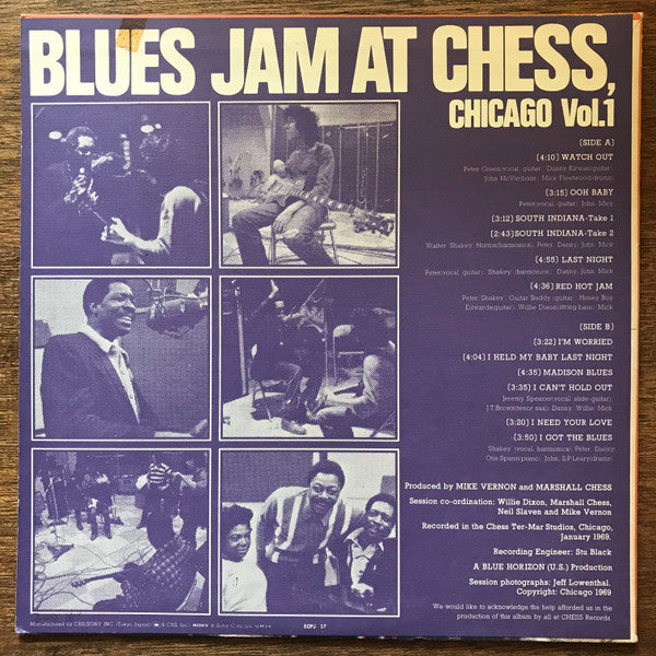 Fleetwood Mac - Blues Jam At Chess, Chicago Vol. 1 (LP, Album, RE)