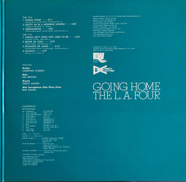 The L.A. Four* - Going Home (LP, Album, Lam)