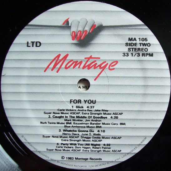 L.T.D* - For You (LP, Album)