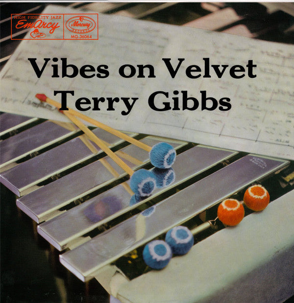 Terry Gibbs - Vibes On Velvet (LP, Album, RE)