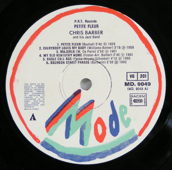 Chris Barber And His Jazz Band* - Petite Fleur (LP, Comp)